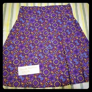 Lularoe 3x Azure skirt EUC